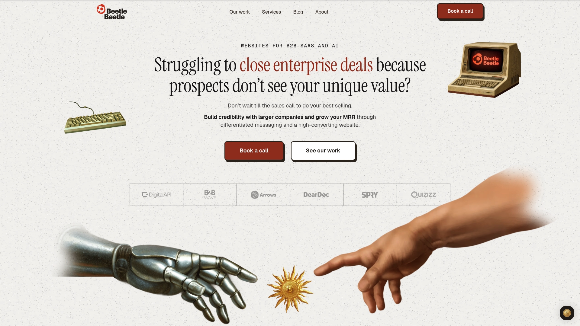 Screenshot of beetlebeetle.com